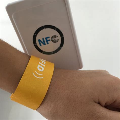 nfc wristband supplier|disposable rfid wristband.